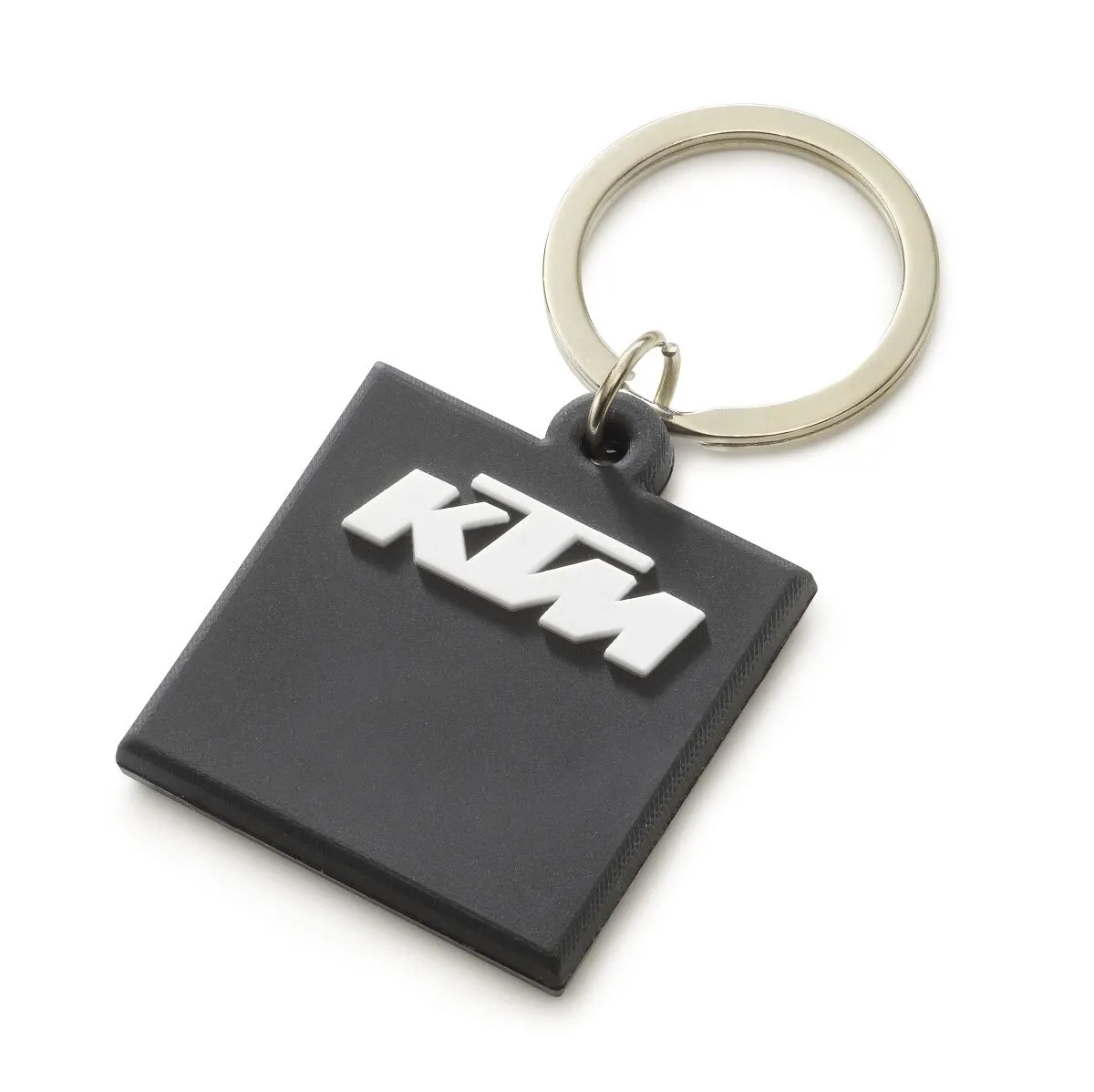 LOGO RUBBER KEYHOLDER BLACK - image 1