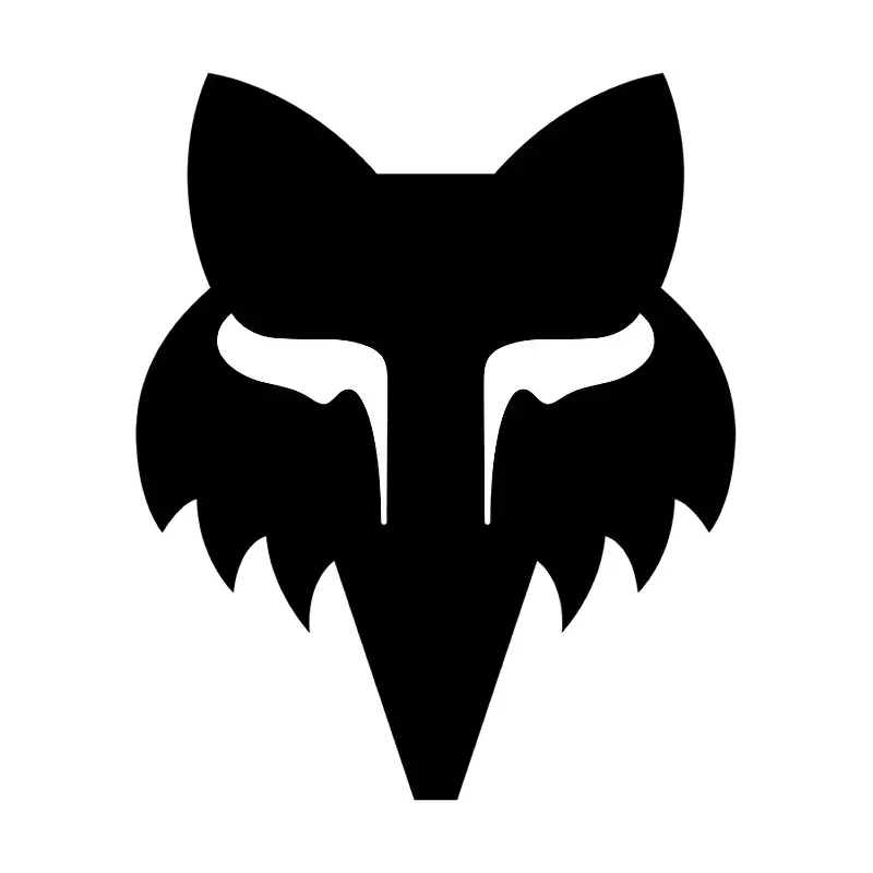 Fox Head 1.5" Sticker