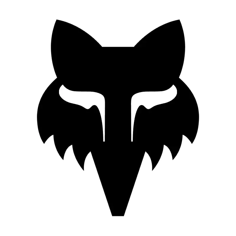 Fox Head 4" Sticker