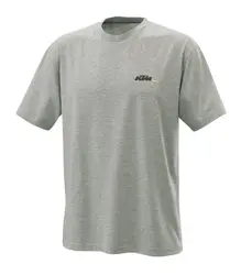 UPW21005330 STAMP TEE GREY MELANGE