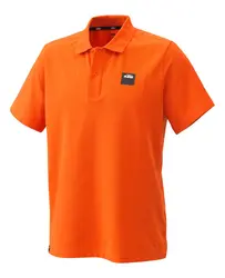 3PW21001530 PURE RACING POLO ORANGE