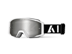 GOGGLE BLAST XR1 WHITE MATT CAT S2 SILVER MIRROR-E