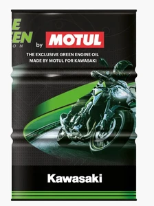 MOTUL KAWASAKI LIME GREEN 10W40 1L (barrel)