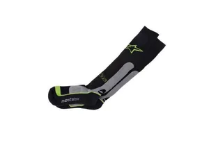 PRO COOLMAX SOCKS BLACK GRAY GREEN SIZE S/M