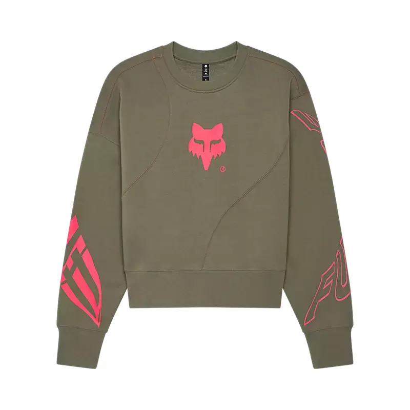 Womens Elevated Oversized Crew Sweatshirt