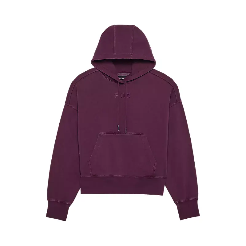 Womens Wordmark Oversized Pullover Hoodie  - image 3