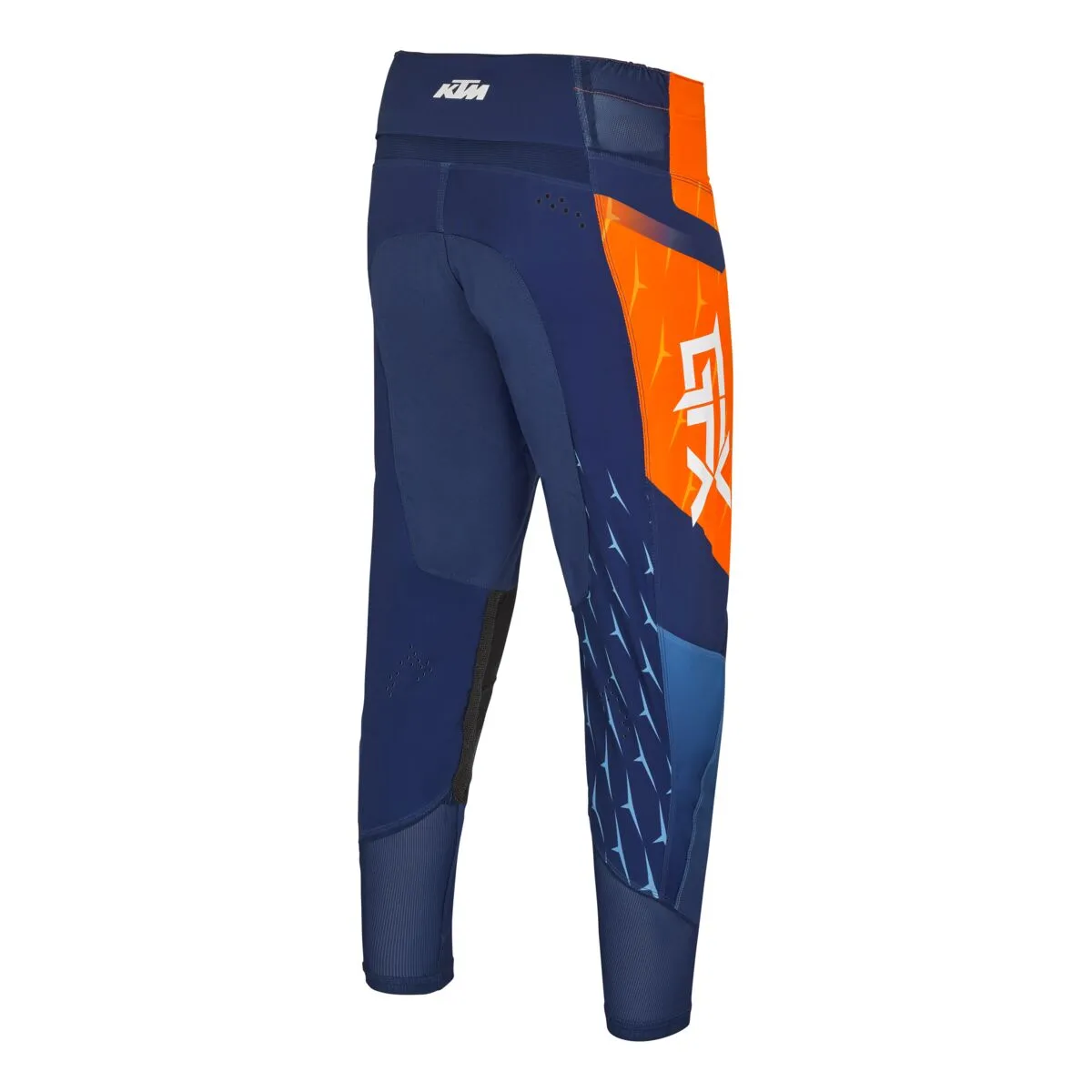 GRAVITY-FX PANTS ORANGE/BLUE  - image 1