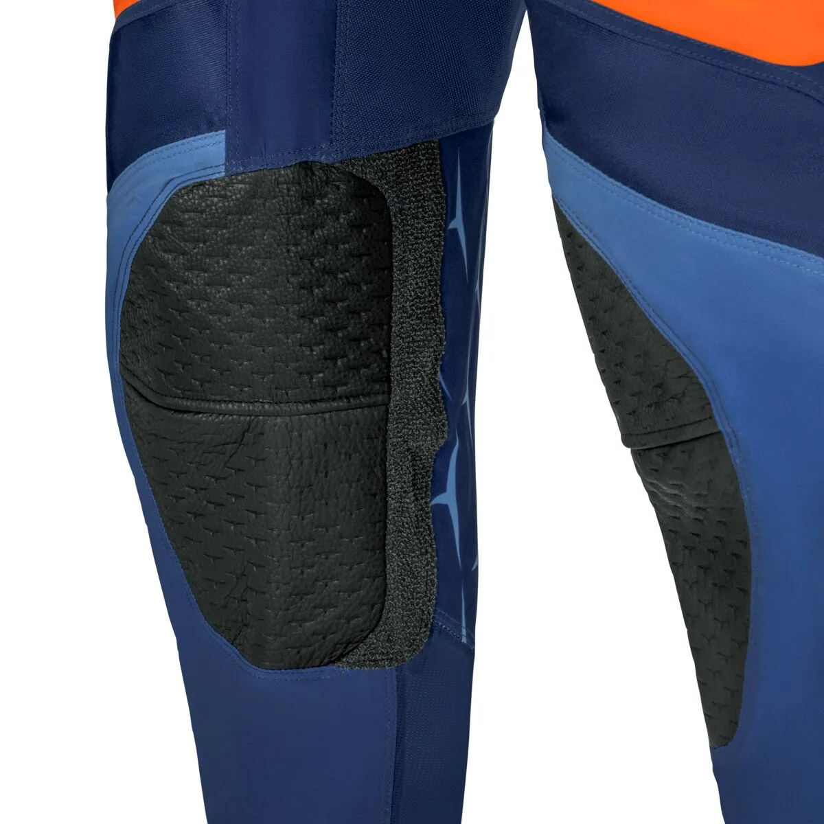 GRAVITY-FX PANTS ORANGE/BLUE  - image 2