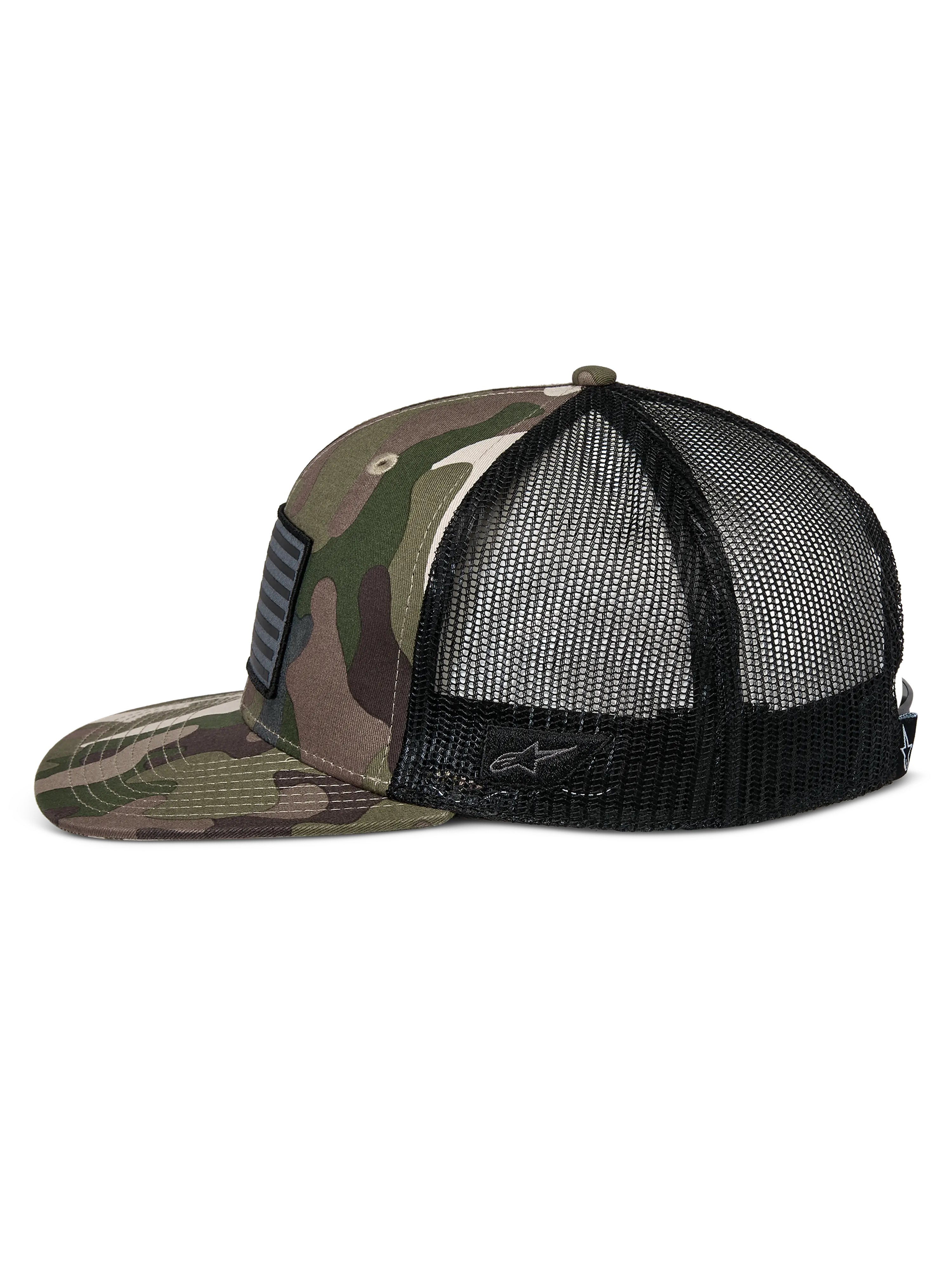 Flag Flat Trucker Hat - image 1
