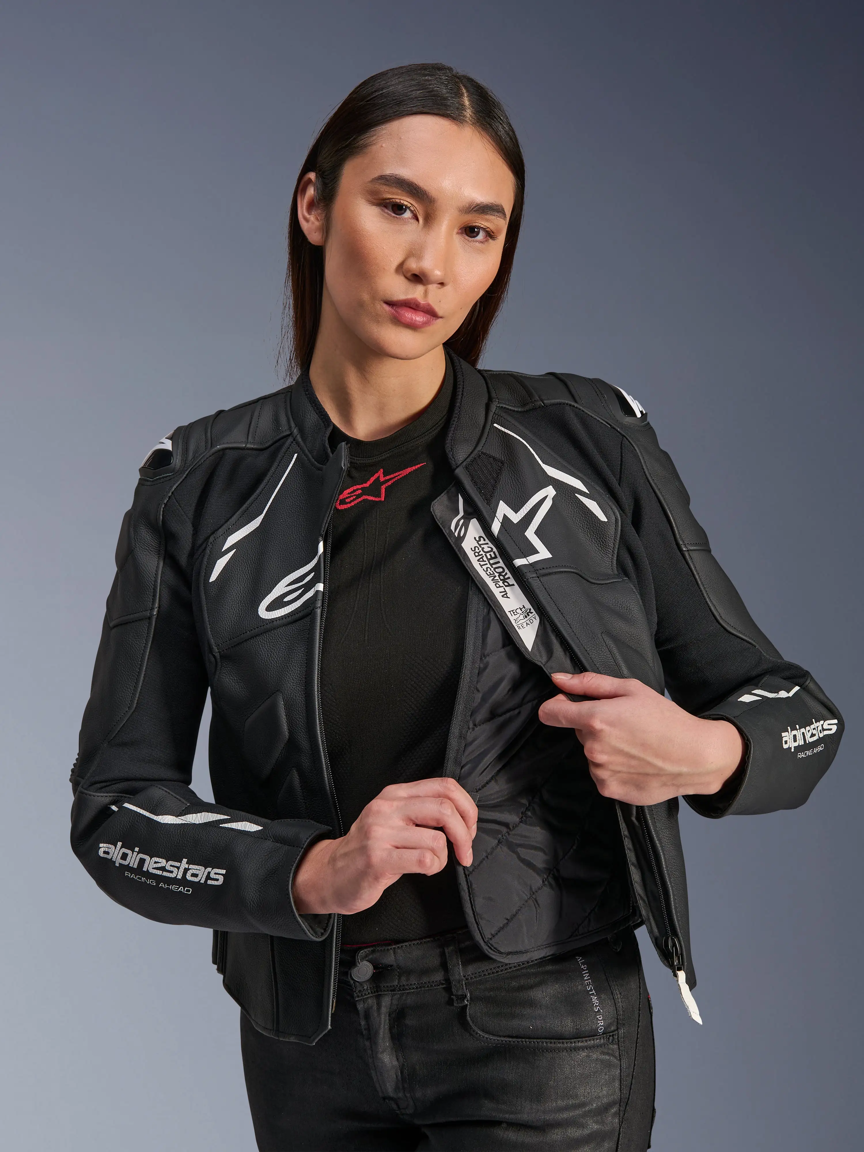 Woman Stella Dusk Leather Jacket - image 7