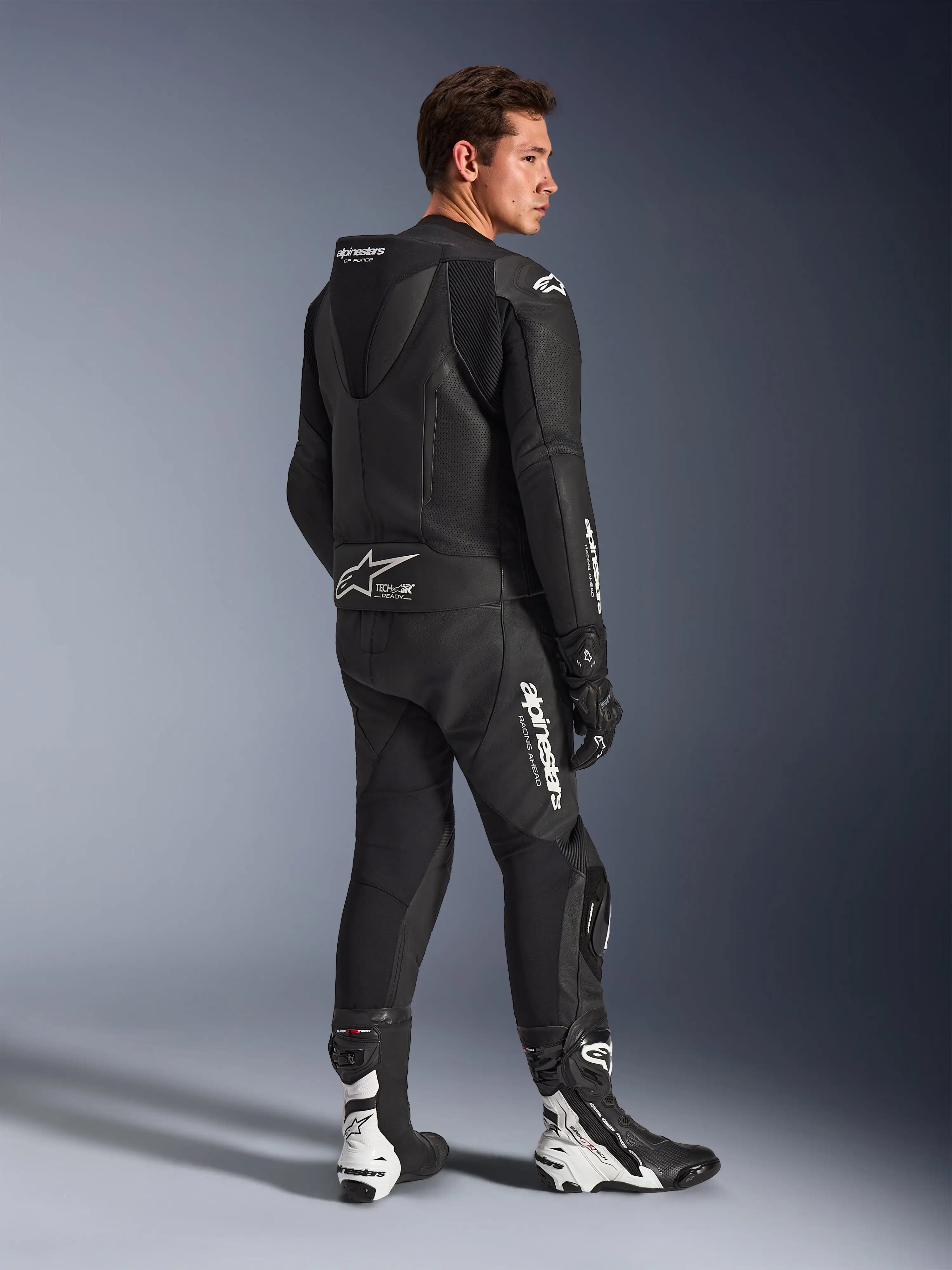 GP Force V2 Leather Suit - 2 Piece - image 2