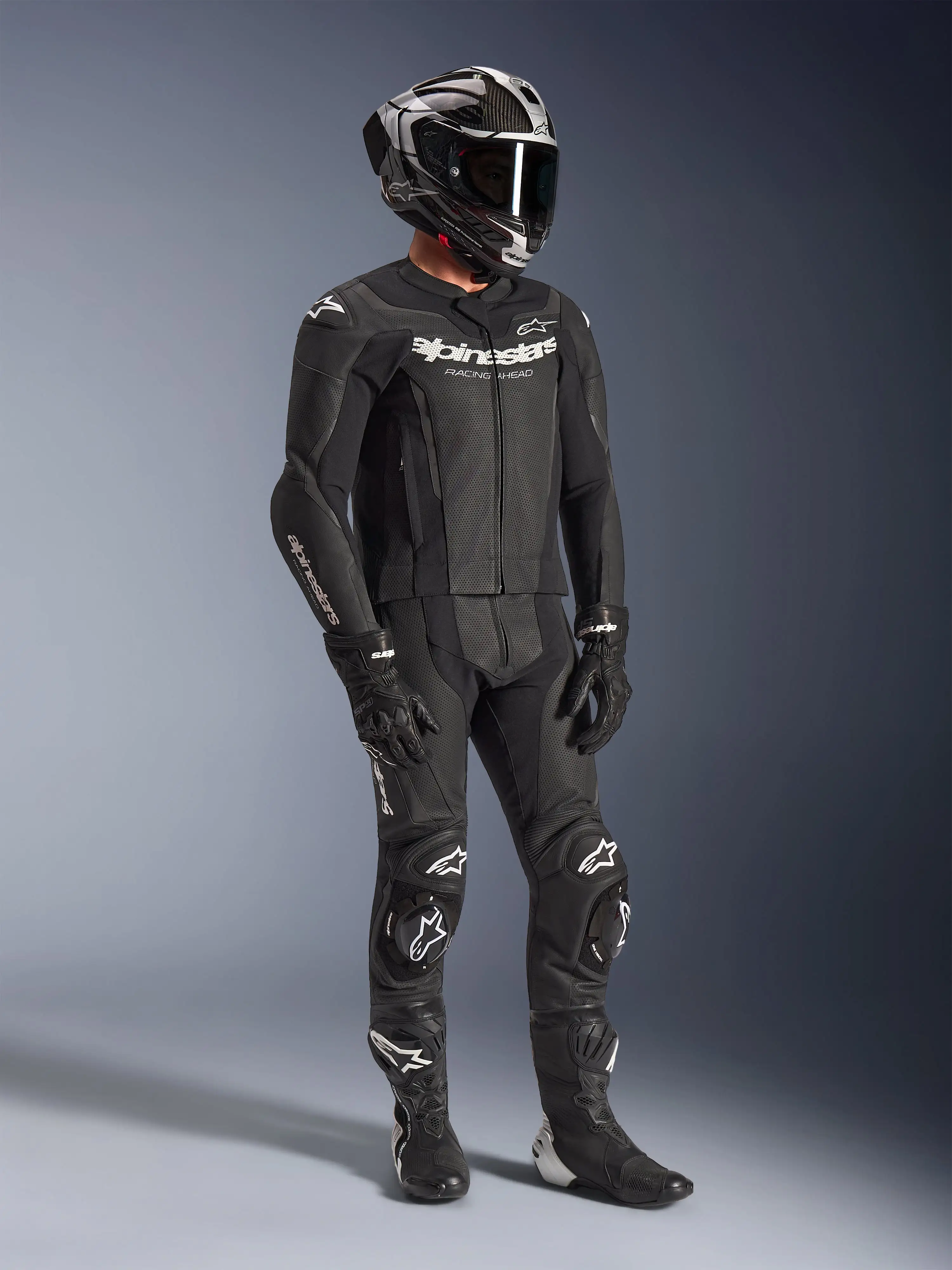 GP Force V2 Leather Suit - 2 Piece - image 5
