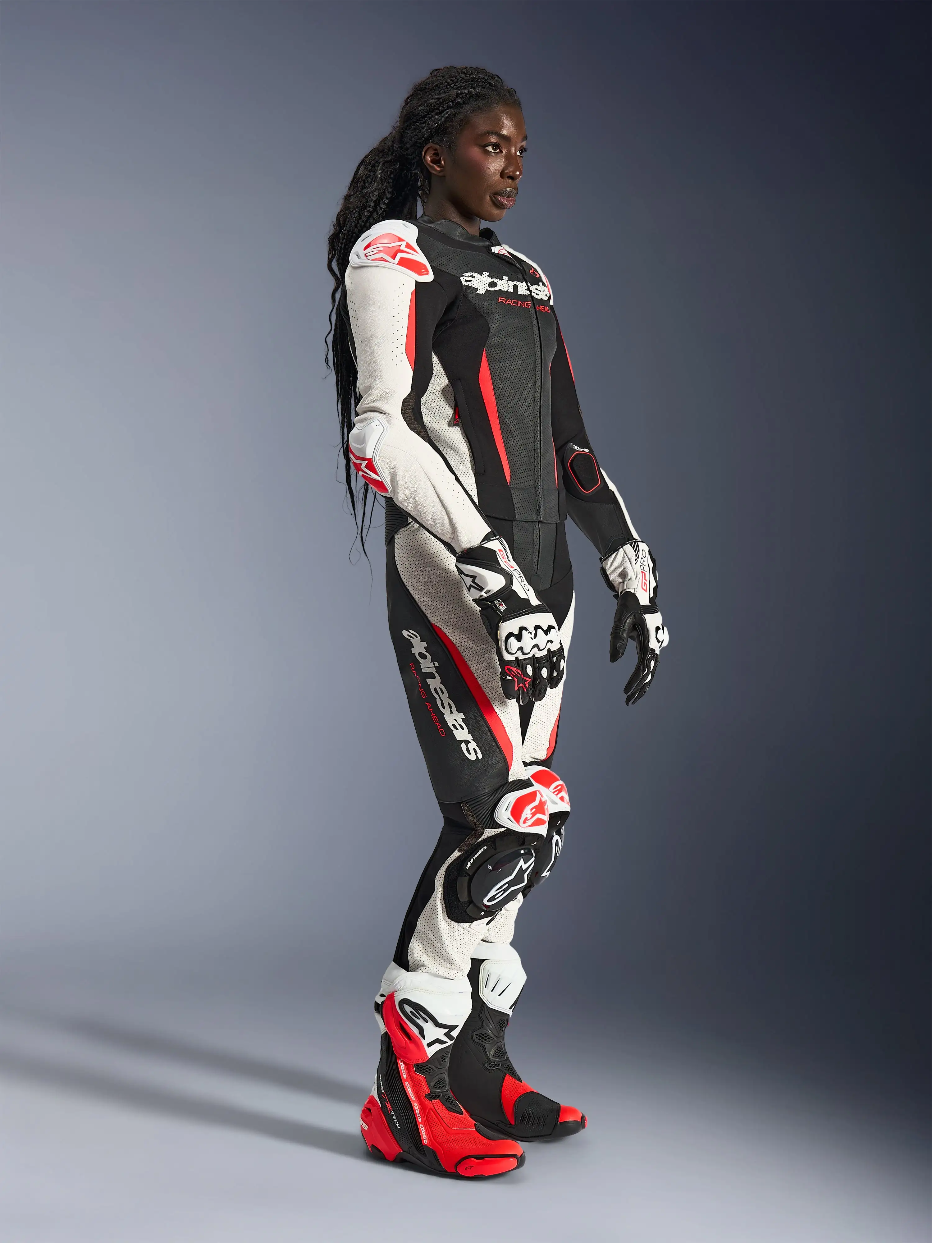 Stella GP-R7 Leather Suit - 2 Piece - image 1