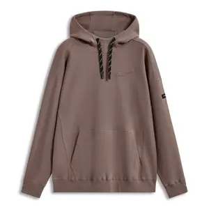 CAMINO TEXTURED OVRSIZD HOODIE TAUPE