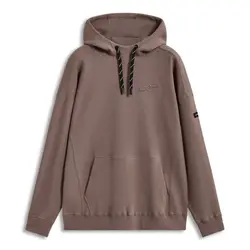 CAMINO TEXTURED OVRSIZD HOODIE TAUPE