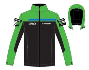 Softshell with detachable hood -male