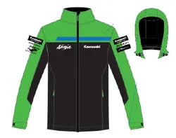 Softshell with detachable hood -male