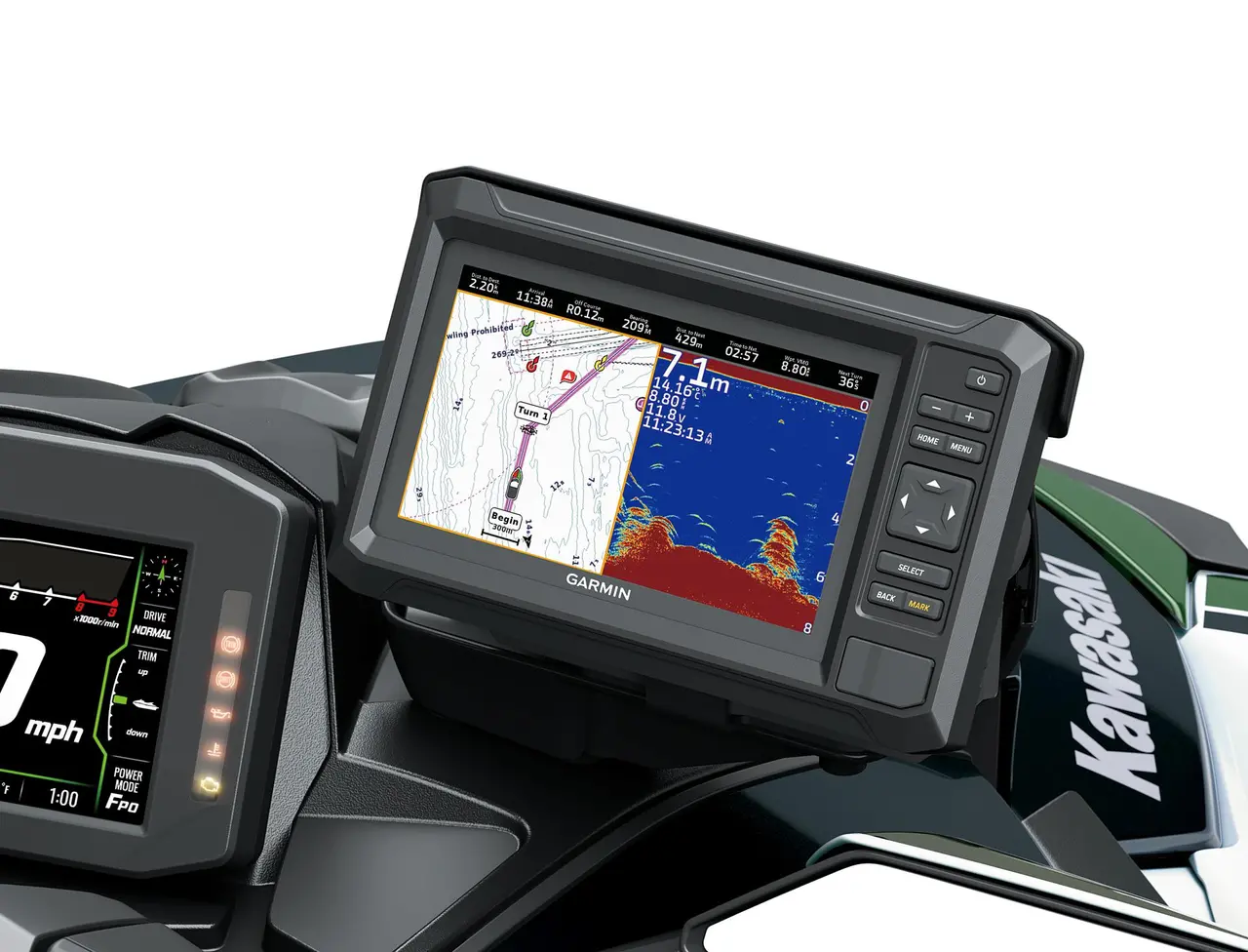 7” Garmin Chartplotter/Transducer