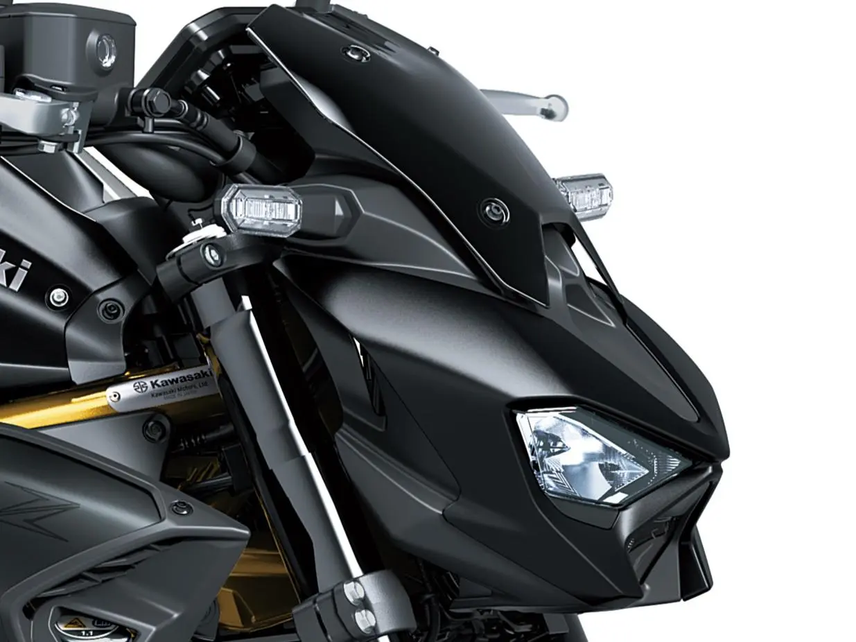 Compact LED Headlights and Sharp, Compact Front End