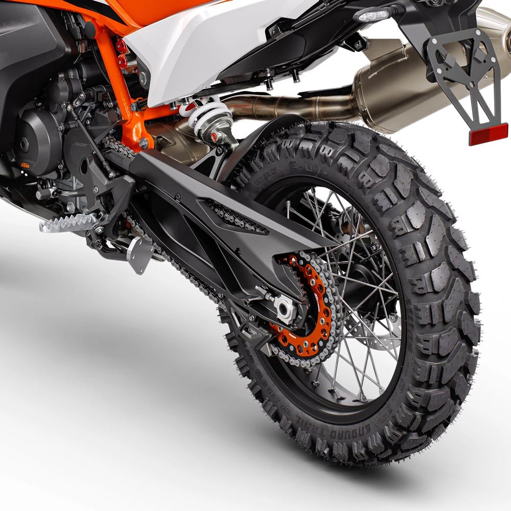 Heavy duty wheels & footpegs